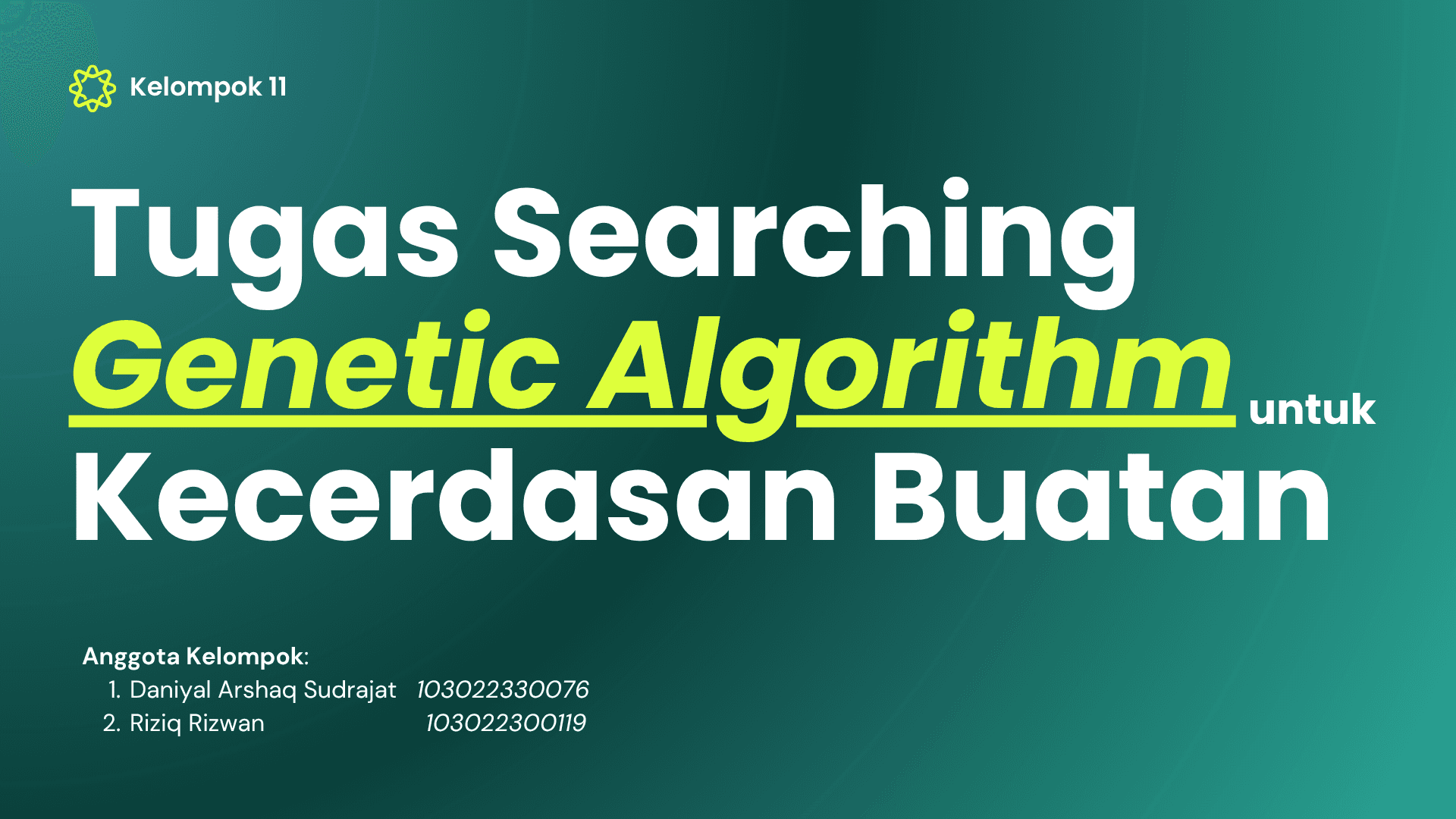 Genetic Algorithm Searching
