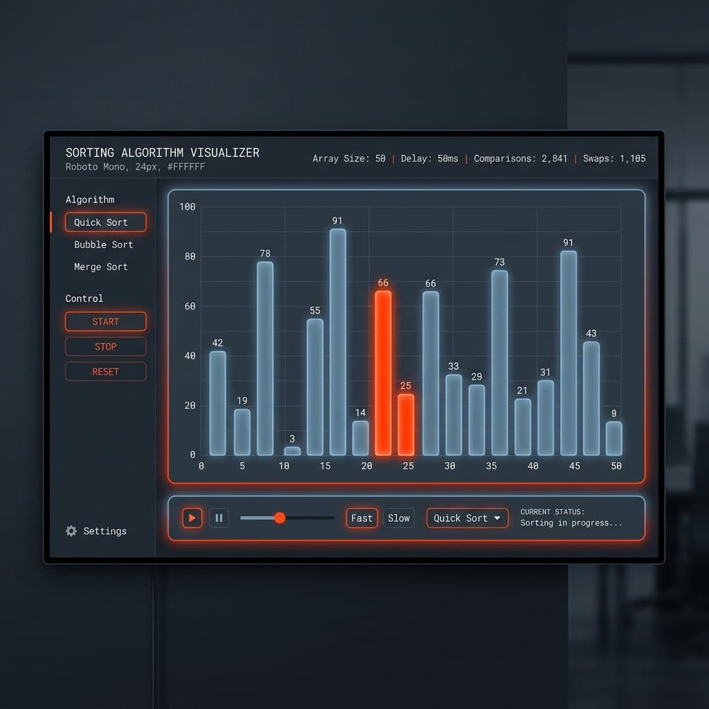 Sorting Algorithm Visualizer