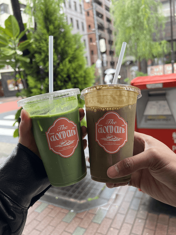 Café latte / matcha cup