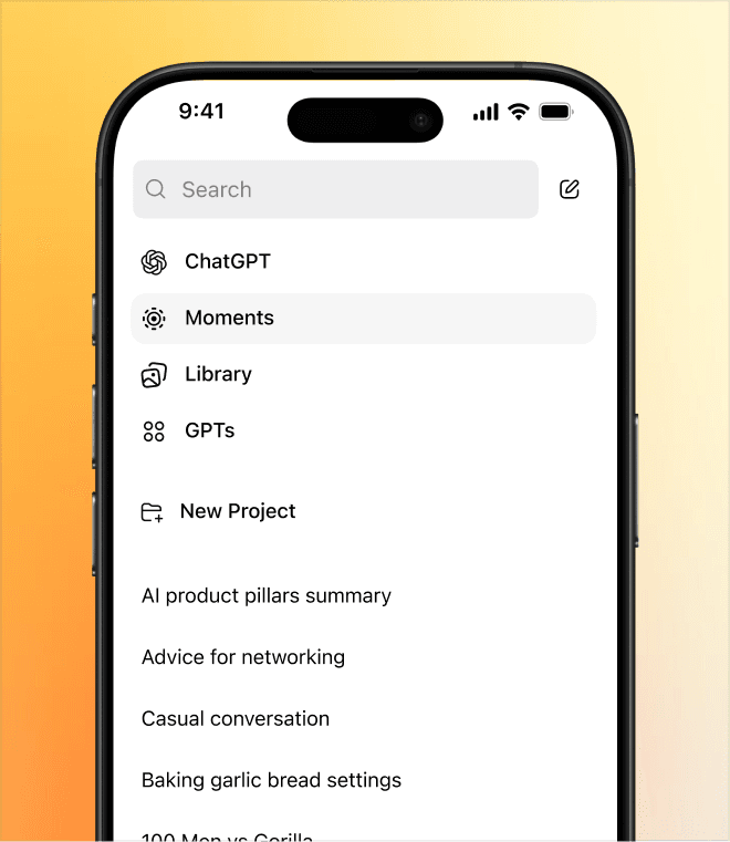 Demo screen